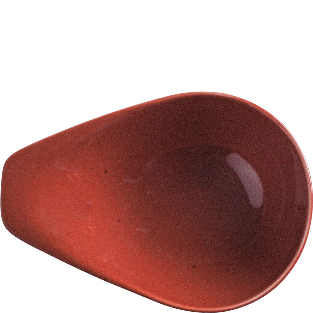 Kahla Schale Homestyle mit Griff 340 ml, 17.9x12.6x5.2 cm (LxBxH); rot; oval; 6 Stück / Pack