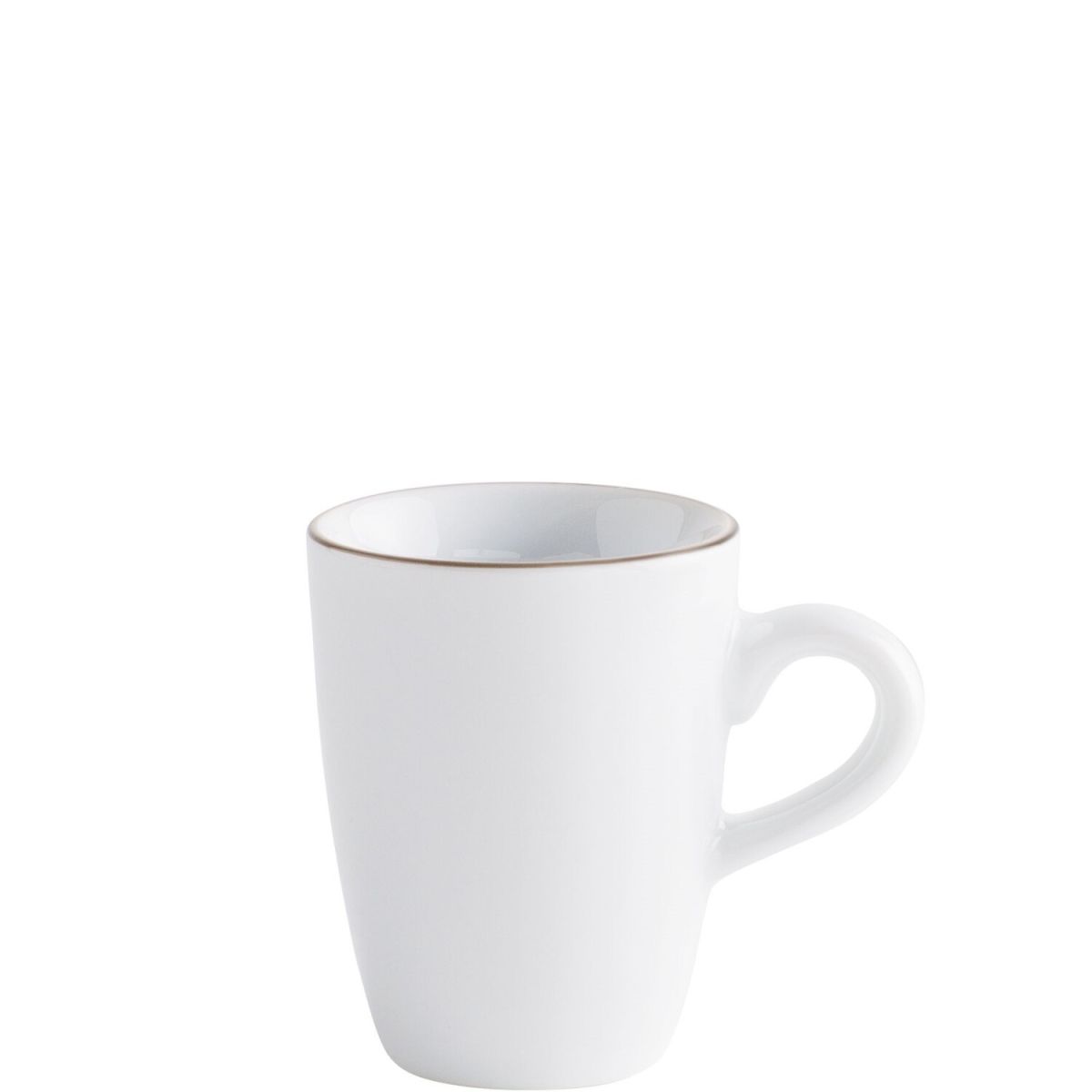 Kahla Espresso-Obertasse Pronto Line hoch 80 ml, 5.5x7 cm (ØxH); taupe; rund; 6 Stück / Pack