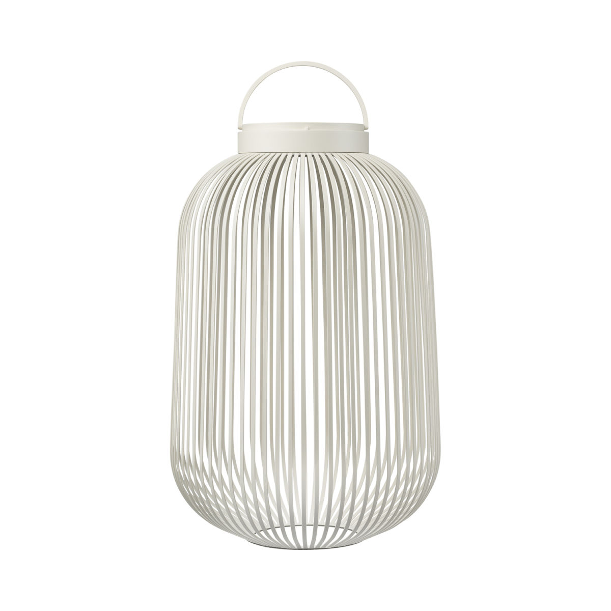blomus Mobile LED Leuchte -LITO- 31x31x31x49 cm (LxBxØxH); hellgrau