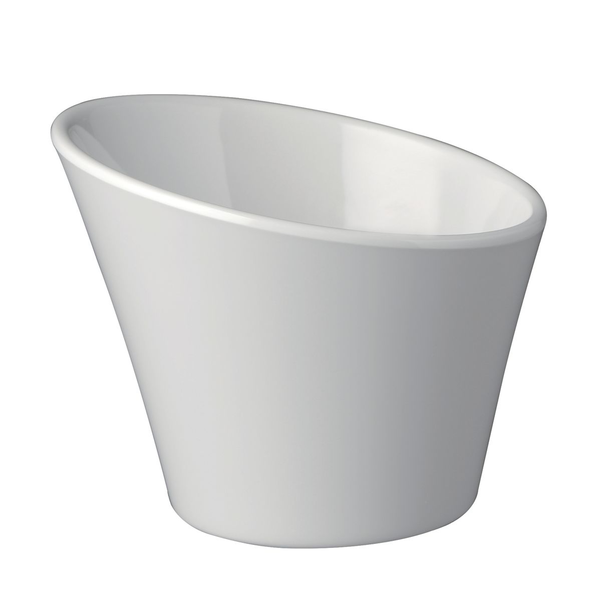 APS Schale CASUAL, Melamin 300 ml, 12x12x12x9.5 cm (LxBxØxH); weiß; rund