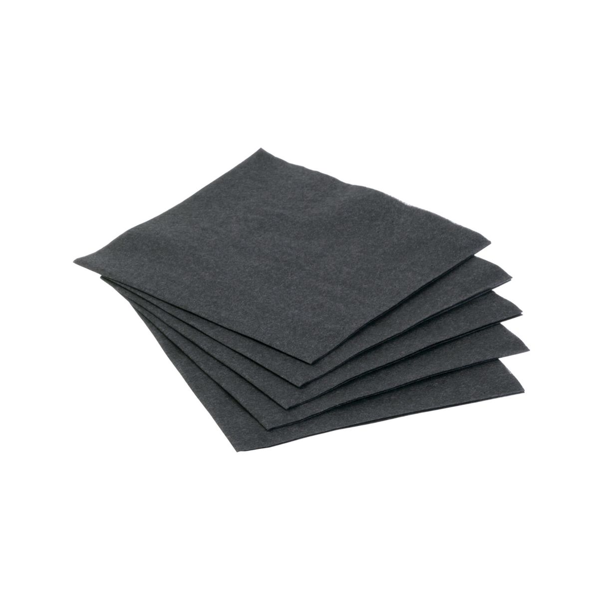suplesse Servietten Zellstoff schwarz - 3-lagig, 24x24cm 1/4-Falz 24x24 cm (BxL); schwarz; 1800 Stück / Pack