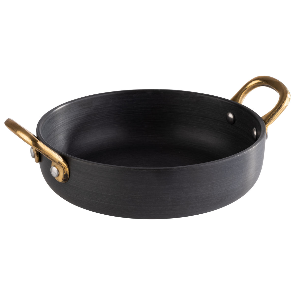 APS Serviertöpfchen CASTORO, Aluminium 0.5 l, 15x4 cm (ØxH); anthrazit