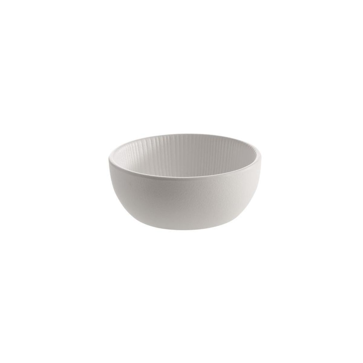 APS Schale -BLUSH- , Ø 7 cm, H: 3,5 cm, 70 ml , Melamin, weiß / beige ,; 100 ml, 8.5x8.5x3.5 cm (LxBxH); beige/vintage weiß; rund