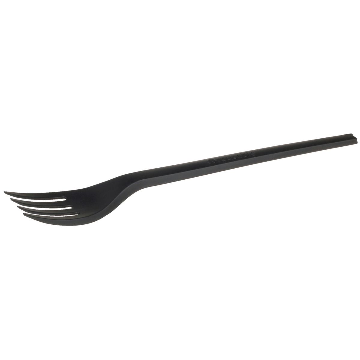 naturesse Gabel REUSABLE CPLA 16.8 cm (L); schwarz; 1000 Stück / Pack