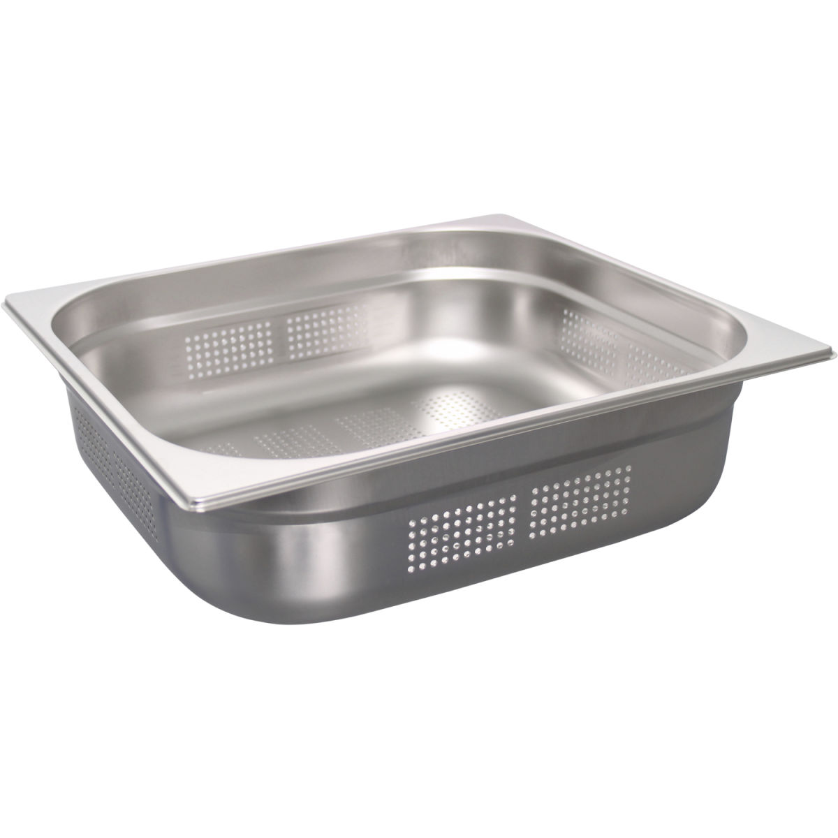 Schneider Behälter GN 2/3 Edelstahl gelocht GN 2/3, 8.4 l, 10 cm (T); edelstahl