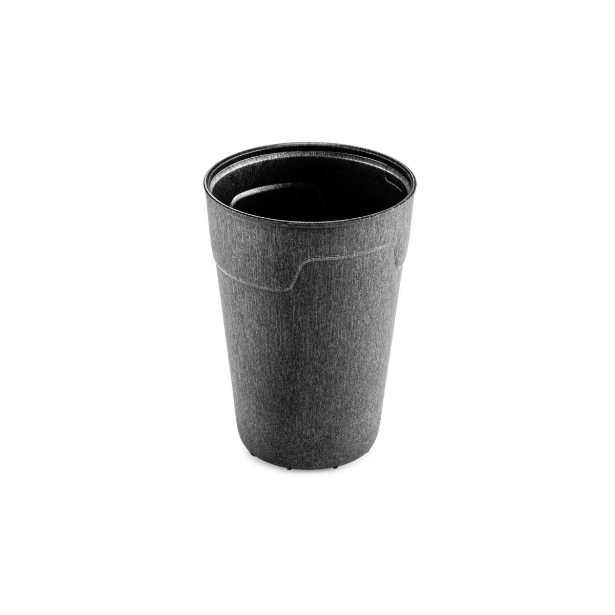 thermohauser GoodBowl Cup, isolierender und nachhaltiger Mehrweg-Becher, 8er Set 400 ml, 9x12.5 cm (ØxH); anthrazit; 8 Stück / Pack