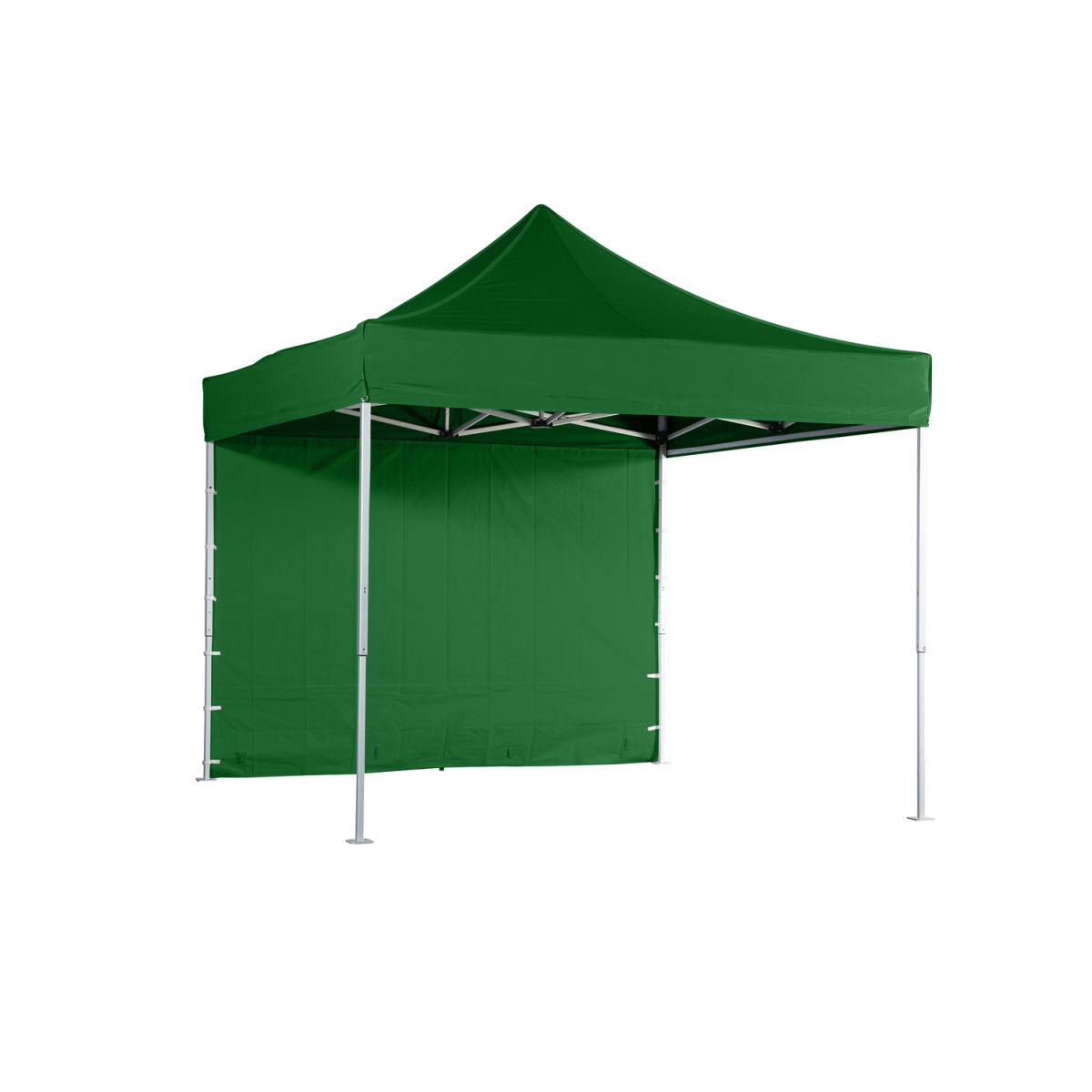 VeroTENT VeroTENT 4,5m Seitenwand geschlossen 450x205 cm (LxB); grün