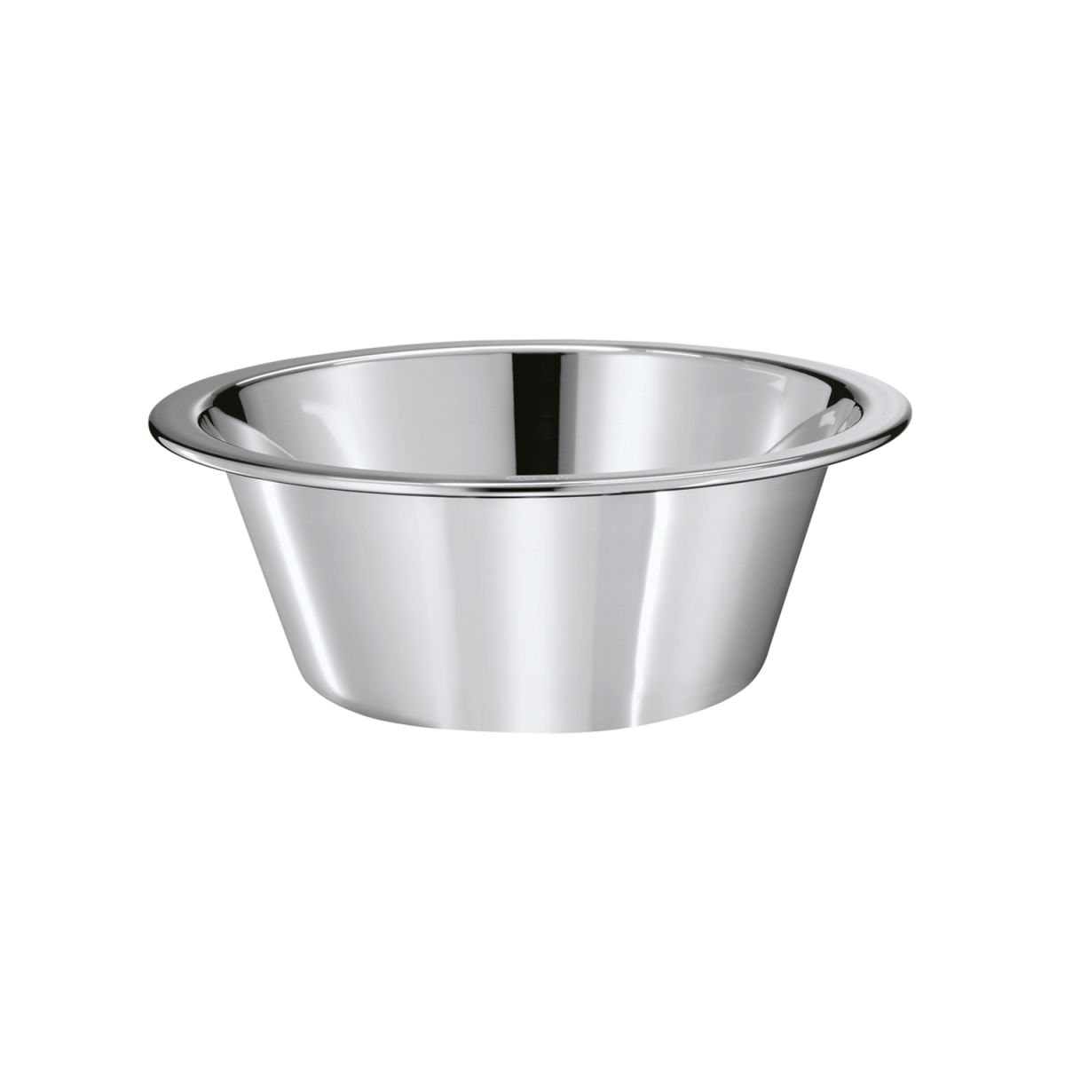 RÖSLE Schüssel konisch mit bordiertem Rand 35 ml, 11 cm (H); silber