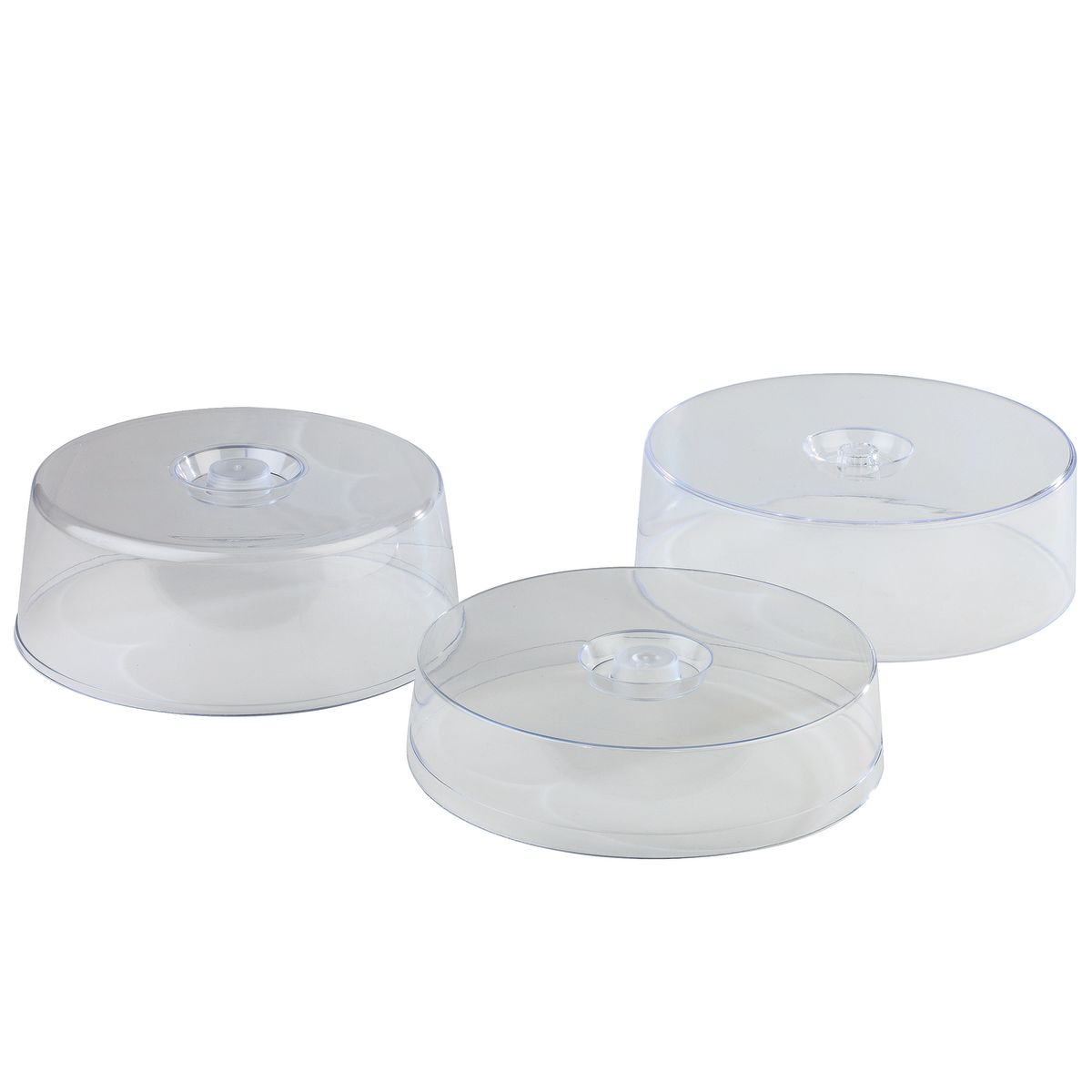 APS Frischhalte-Haube, Polystyrol, passend für Tortenplatten; 30x11 cm (ØxH); transparent; rund