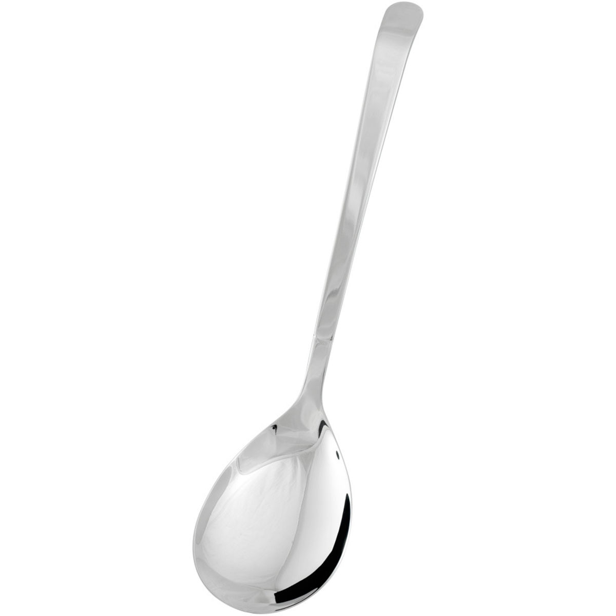 Stalgast Servierlöffel, hochglanzpoliert, aus einem Stück gefertigt, Stiellänge 31,5 cm 31.5x7.2 cm (LxB); silber