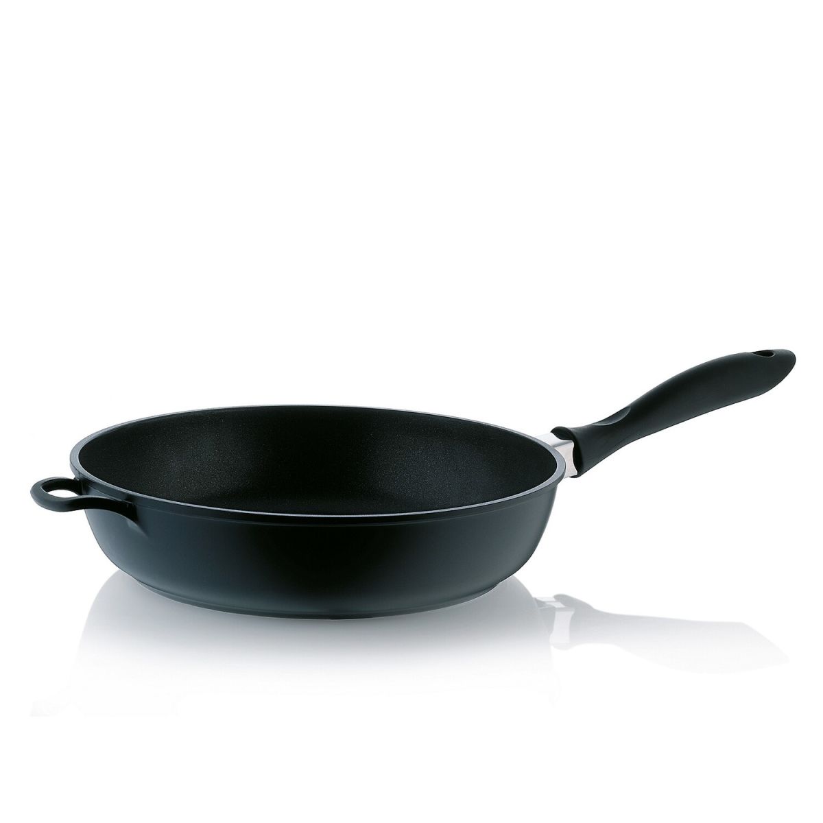 kela Schmorpfanne Kerros Aluguss 2.3 l, 7 cm (H); schwarz; rund
