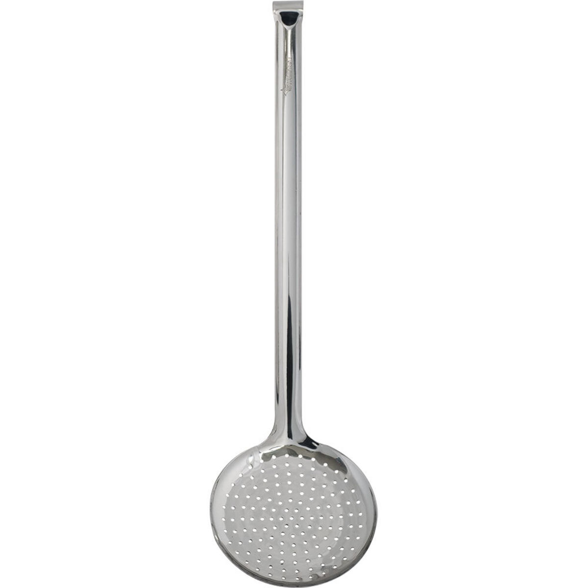 Schiumarola monoblocco, manico ergonomico Stalgast; 16x41.5 cm (ØxL); argento