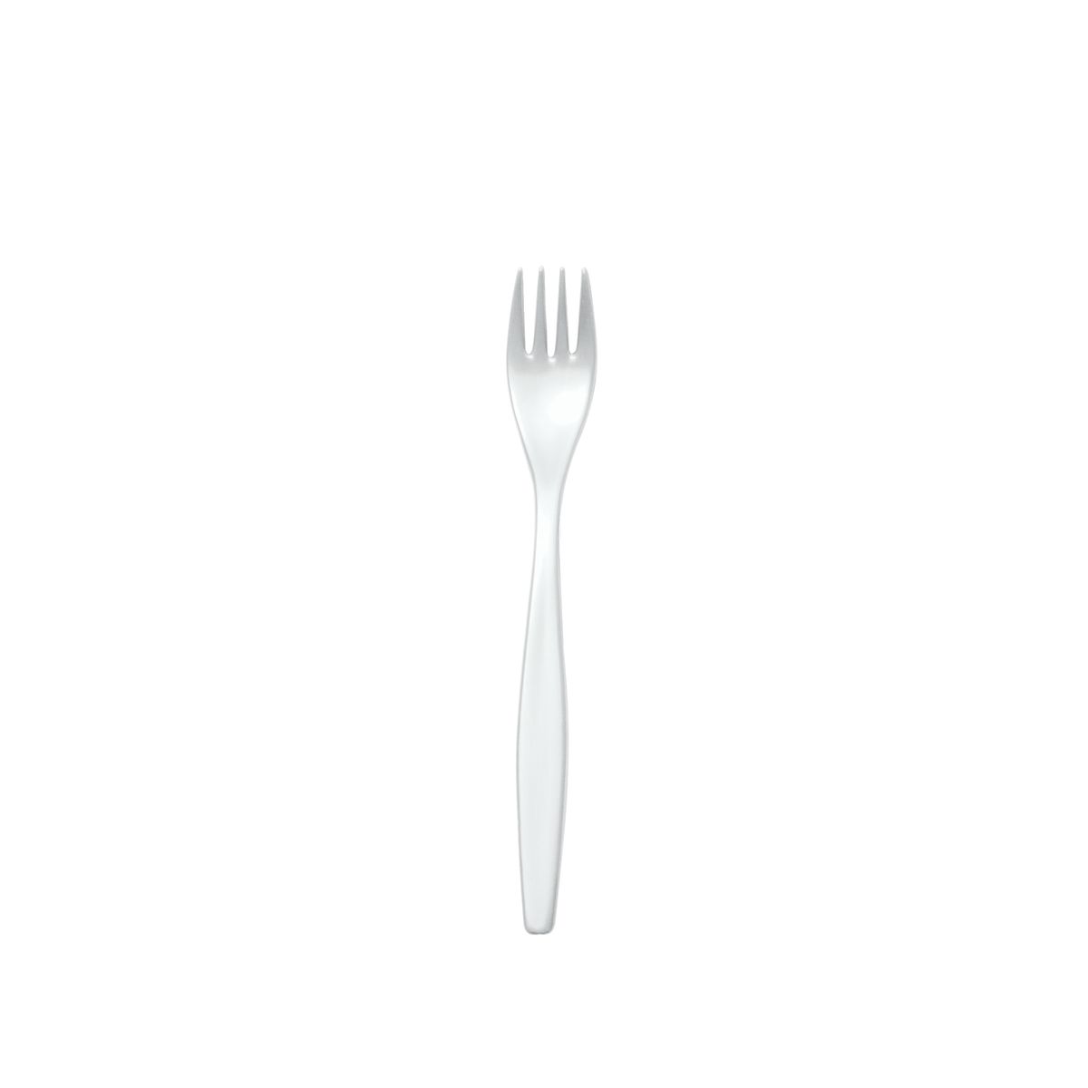 WACA Gabel SAN Kunststoff 19 cm (L); weiß; 25 Stück / Pack