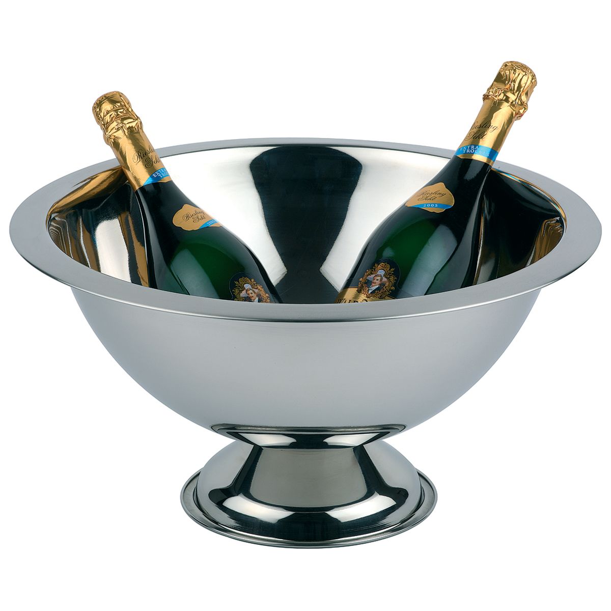 APS Champagnerkühler, Edelstahl; 12000 ml, 45x45x45x23 cm (LxBxØxH); silber