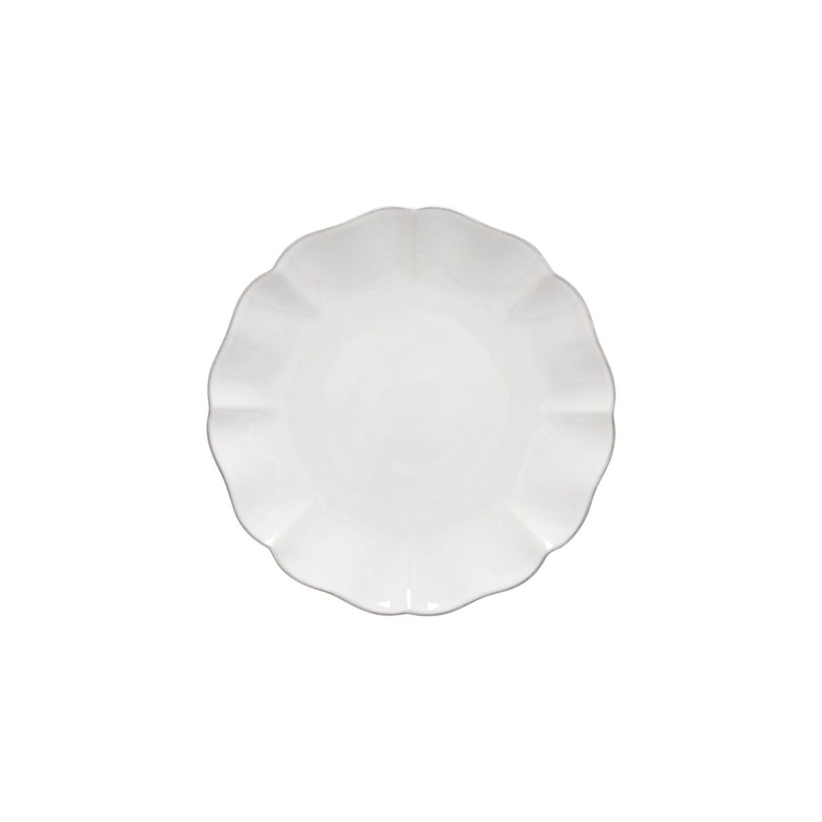 Costa Nova Salat-/Dessertteller 21. Rosa 22.4x22.4x22.4x2.5 cm (LxBxØxH); weiß; rund; 12 Stück / Pack