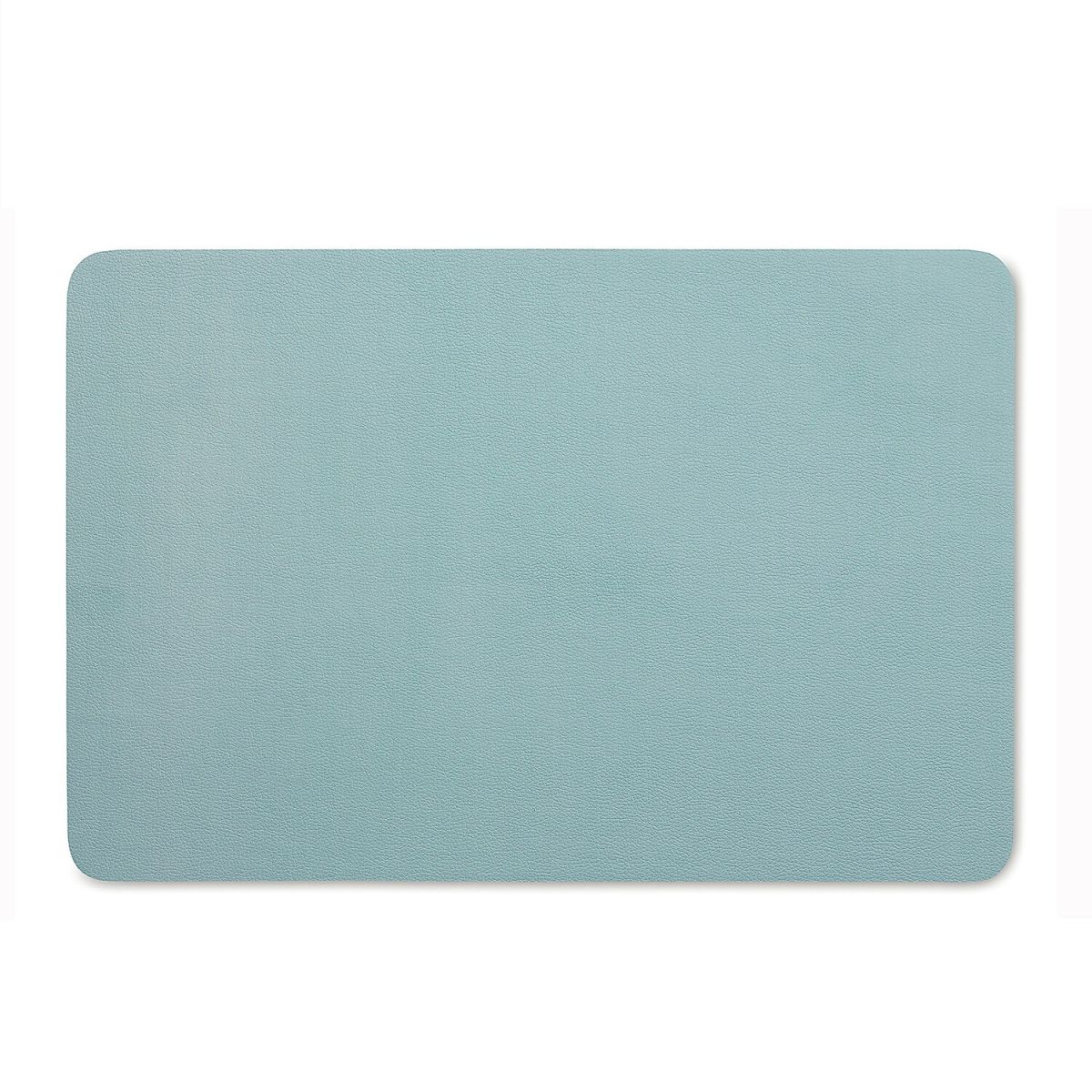 kela Tisch-Set Kimara PU-Leder 45x30 cm (BxL); hellblau