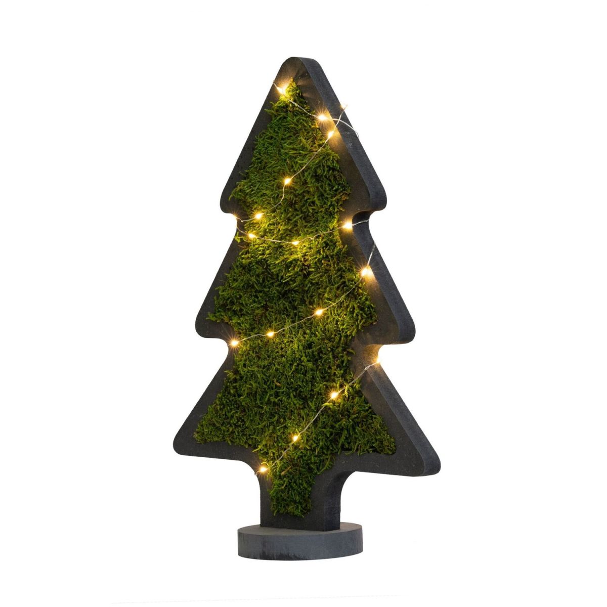 styleGREEN Weihnachtsbaum Noel mit Ständer 37 cm (H); grün