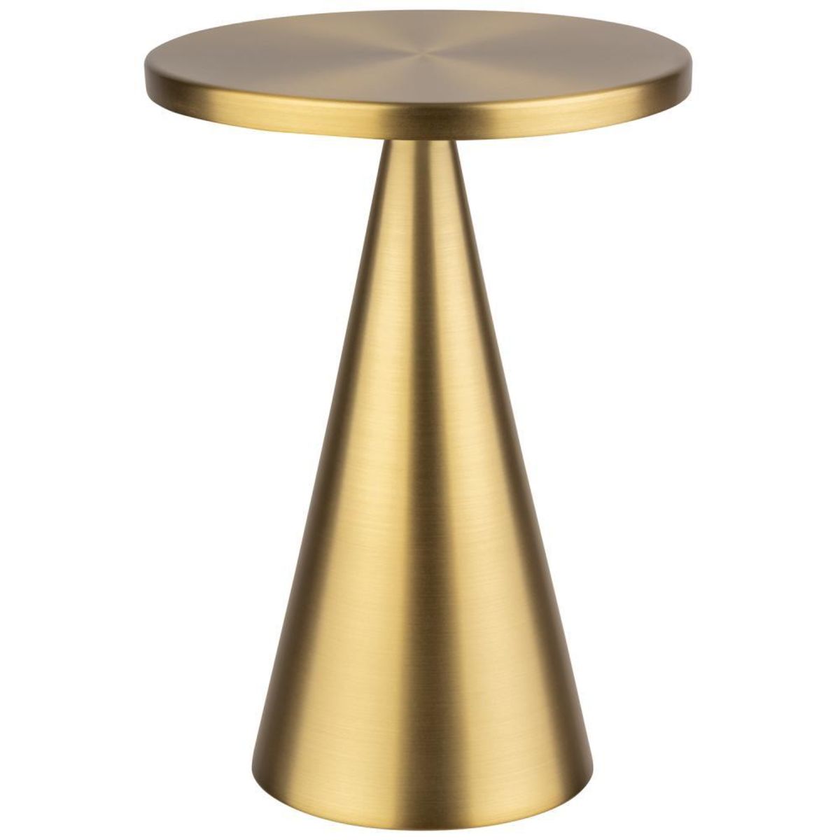 APS Akkutischleuchte CONE 13x18 cm (ØxH); gold