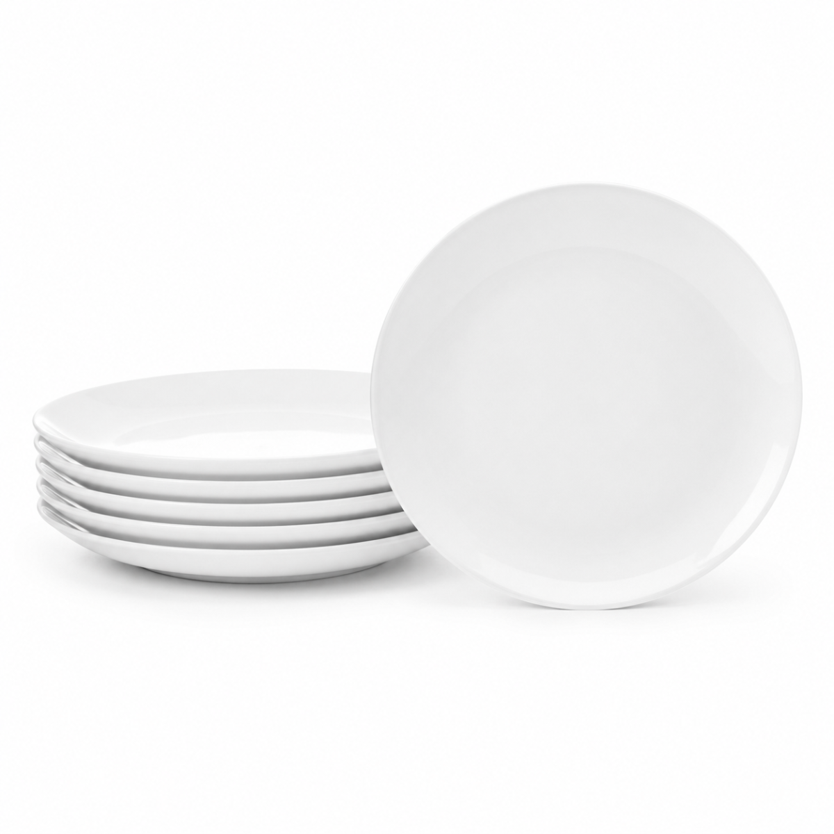 van Well Dessertteller 20,5 cm New York; 20.5x2.4 cm (ØxH); weiß; rund; 6 Stück / Pack