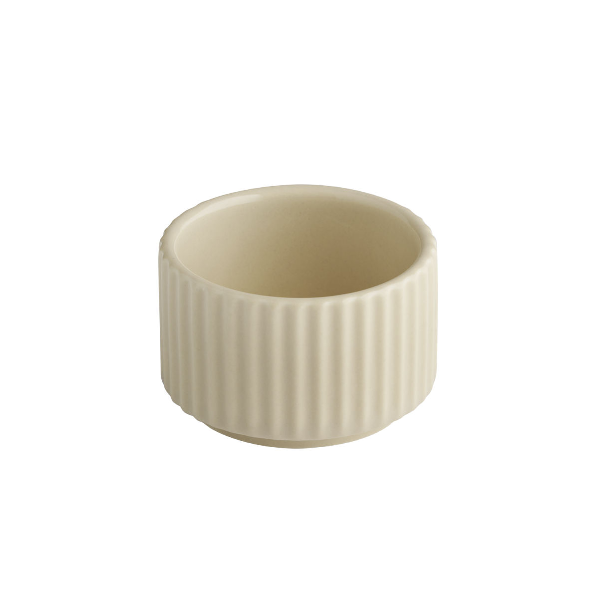APS Schale -THE GRID-; 40 ml, 6x4 cm (ØxH); beige; 12 Stück / Pack