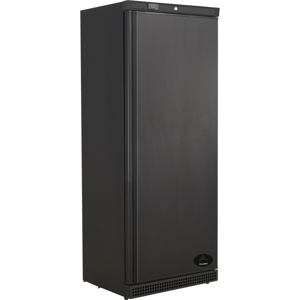 A&S Polarny Kühlschrank 570 Liter 1 Tür UK600 BB 420 l, 77.7x189.5x69.5 cm (BxHxT); schwarz
