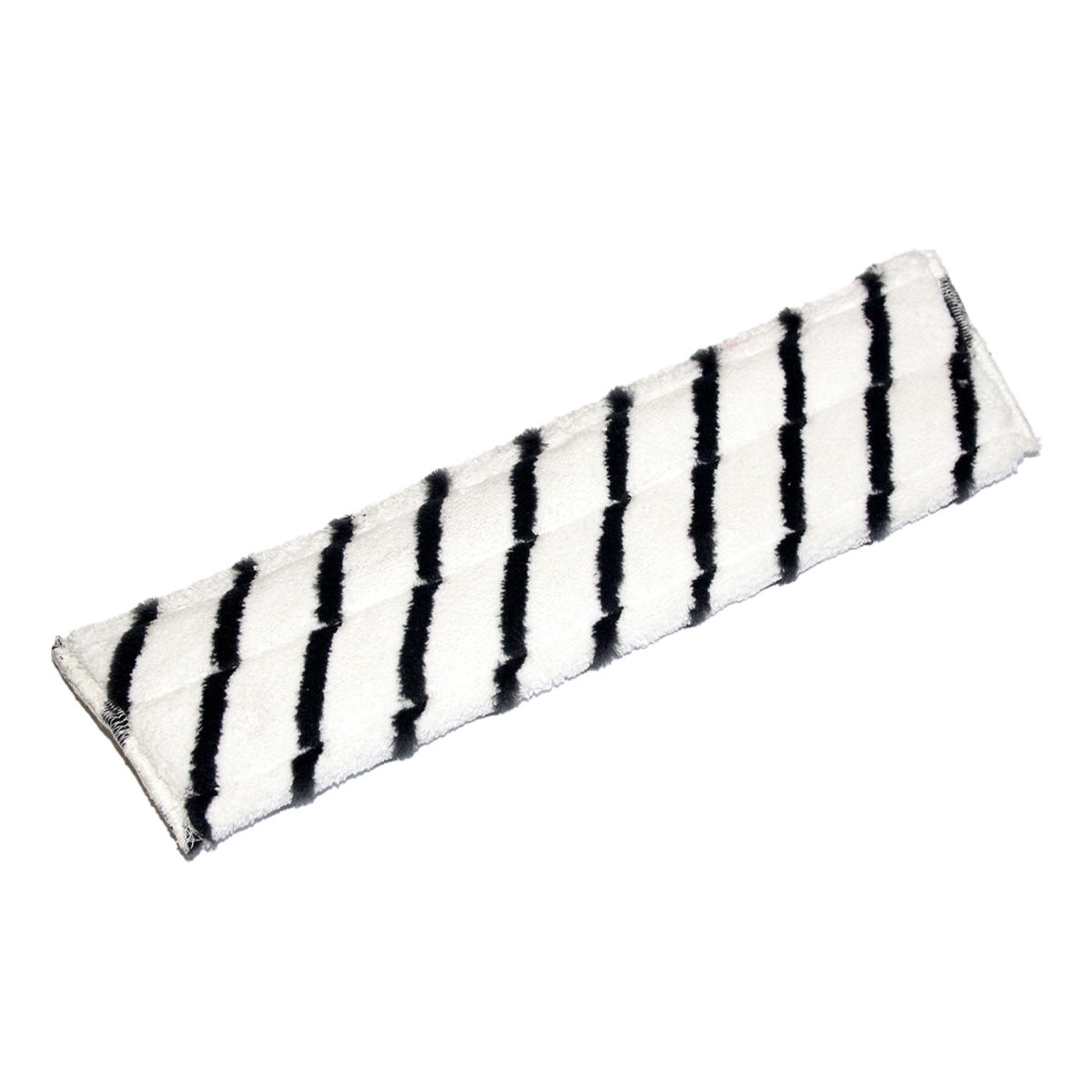 Diversey TASKI Jonmaster Pro Scouring Mop, Mikrofasermopp mit Polyesterstreifen (Zebra-Mopp) zum Lösen hartnäckiger Verschmutzung weiß; 5 Stück / Pack