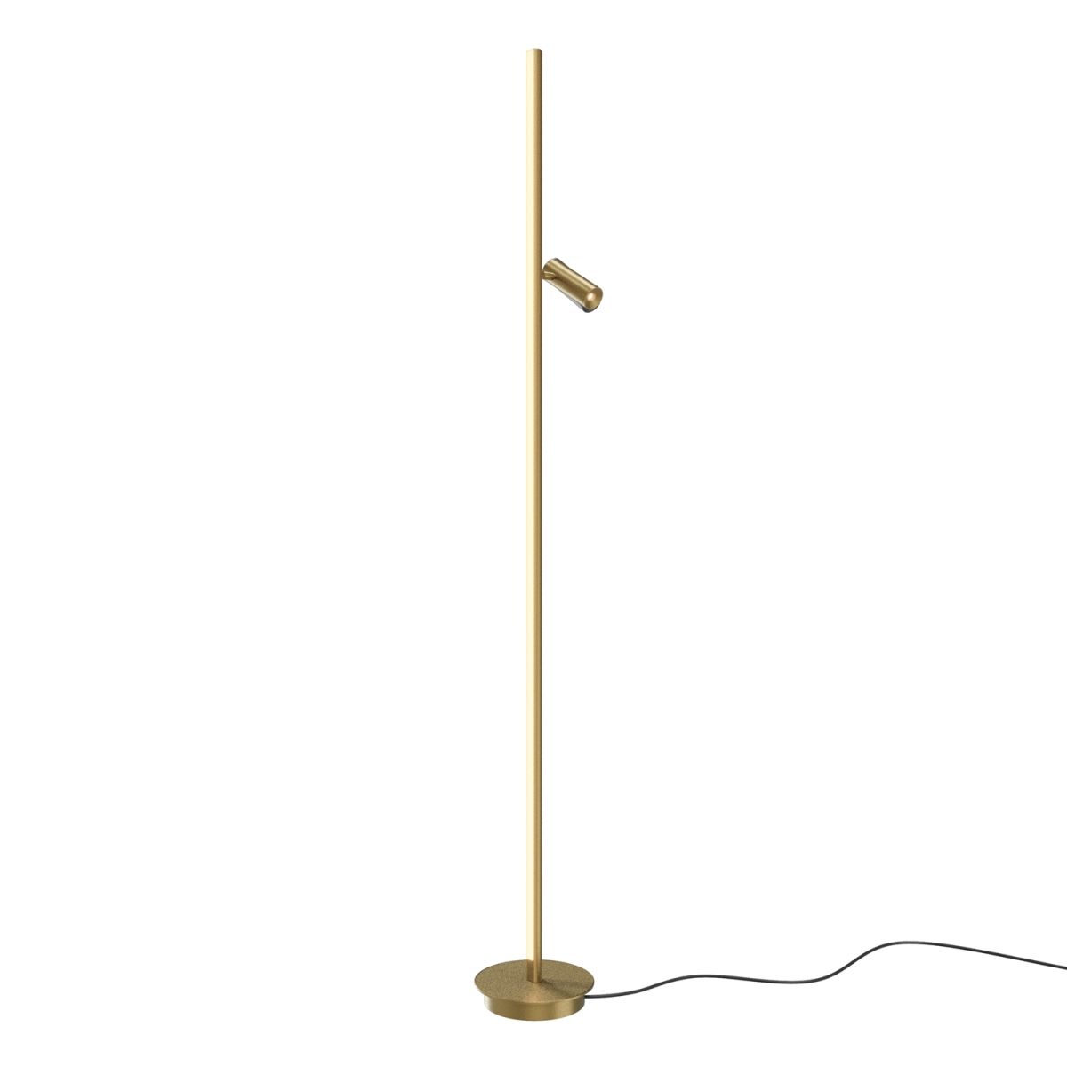 Maytoni Maytoni Stehleuchte Thin Messing, aus Aluminium, LED, 800lm, 3000K; 20x20x155x20 cm (LxBxHxØ); messing; Gestell messing