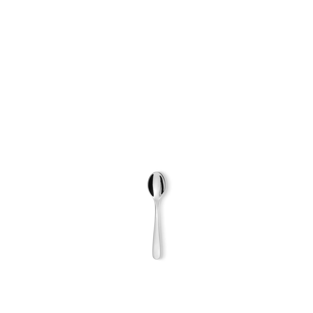Alessi Nuovo Milano Mokkalöffel; 10.5 cm (L); silber; 6 Stück / Pack