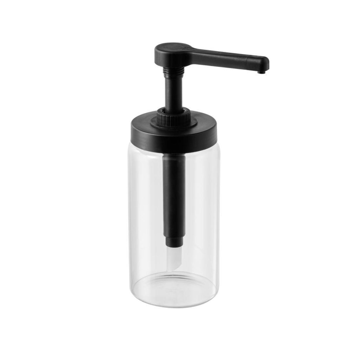 APS Dosierspender -DISPENSA-; 1000 ml, 10x10x10x22 cm (LxBxØxH); transparent