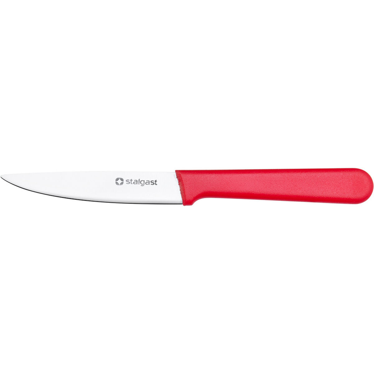 Stalgast Schälmesser, HACCP, Edelstahlklinge 9 cm (L); rot