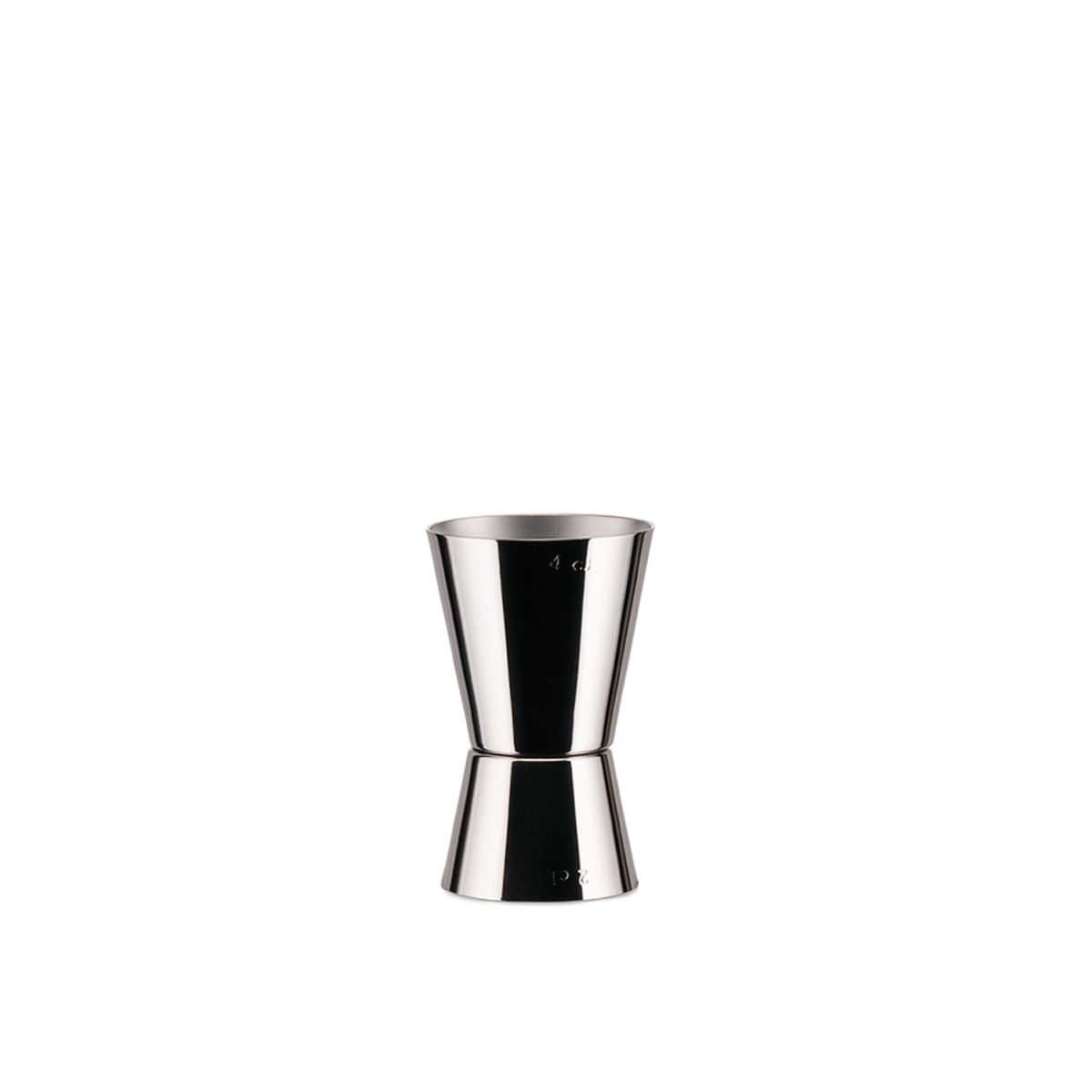 Alessi Messbecher L 865; 40 ml; silber
