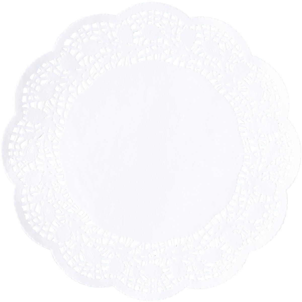 Schneider Tortenspitze 27 cm (Ø); weiß; 100 Stück / Pack