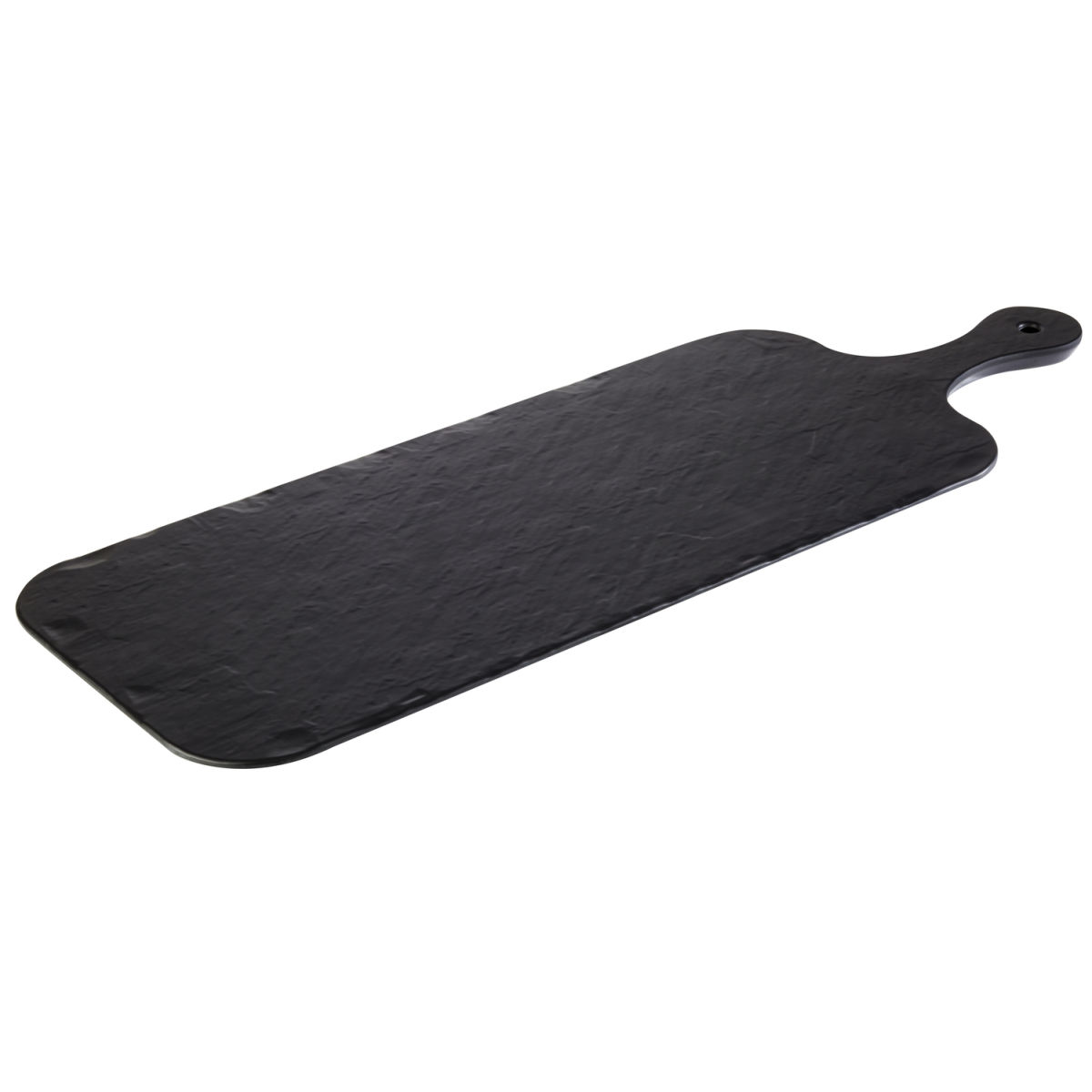 APS Tablett SLATE ROCK, Melamin 61x20x1.5 cm (LxBxH); schwarz; rechteckig