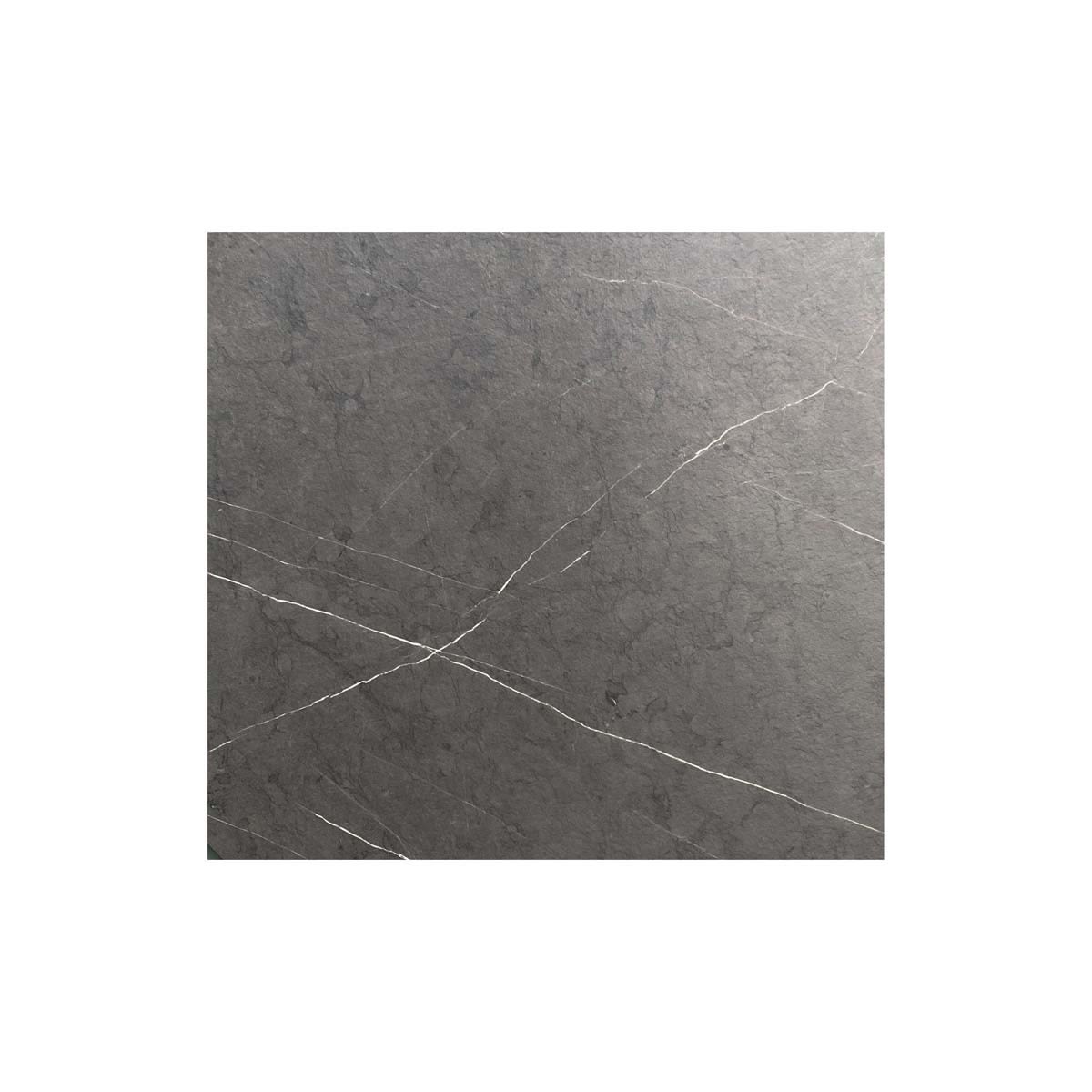 Feros HPL Tischplatte quadratisch 70x70x1.2 cm (LxBxH); dunkelgrau; quadratisch