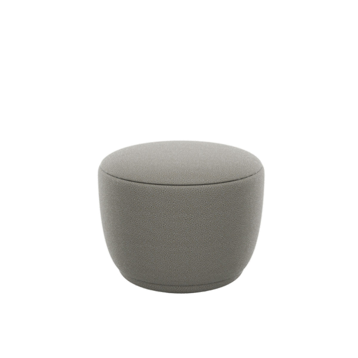 blomus Pouf -KUON- Stoff Socia 48x48x45 cm (ØxBxH); taupe