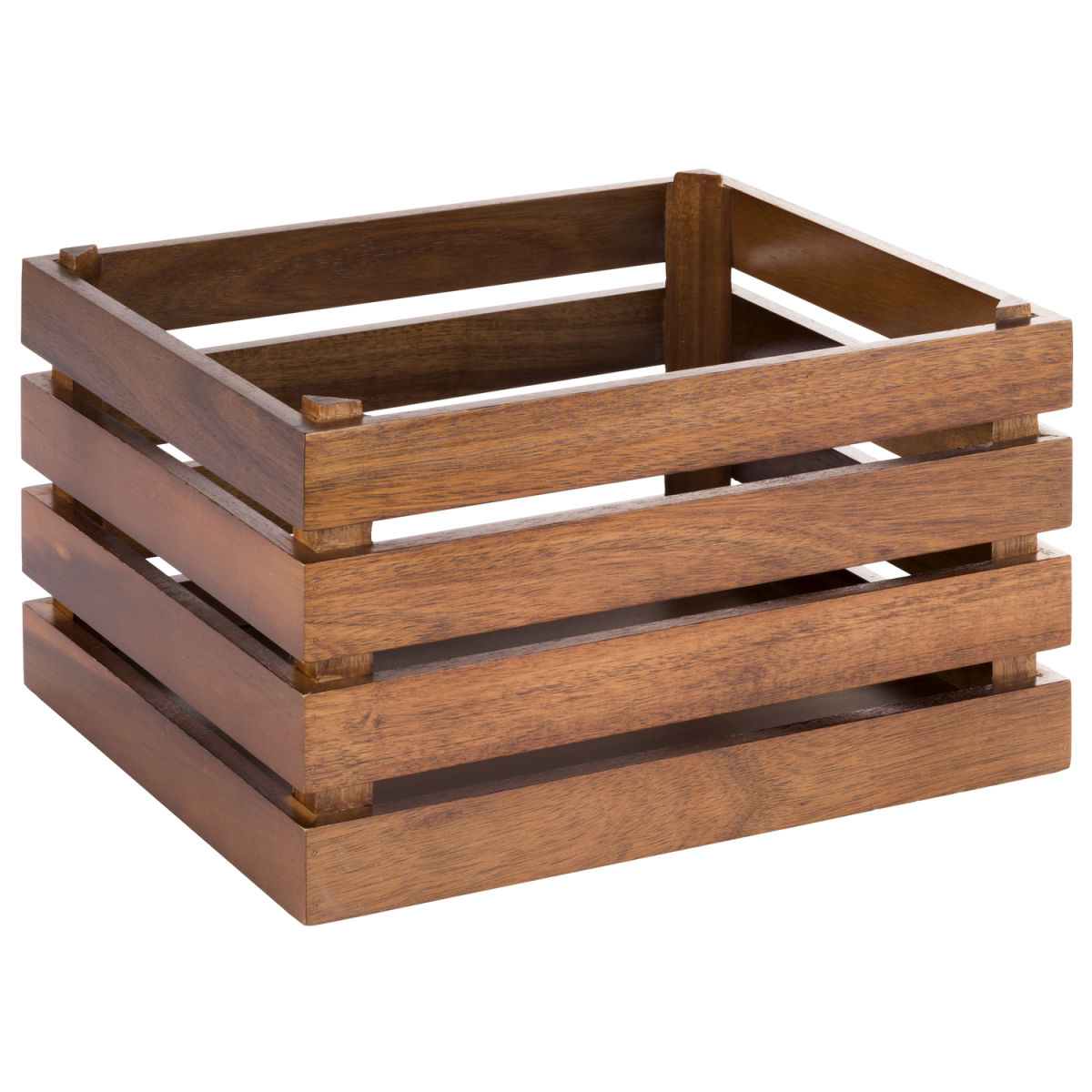 APS Holzbox SUPERBOX, Akazienholz GN 1/1 35x29x20 cm (LxBxH); braun