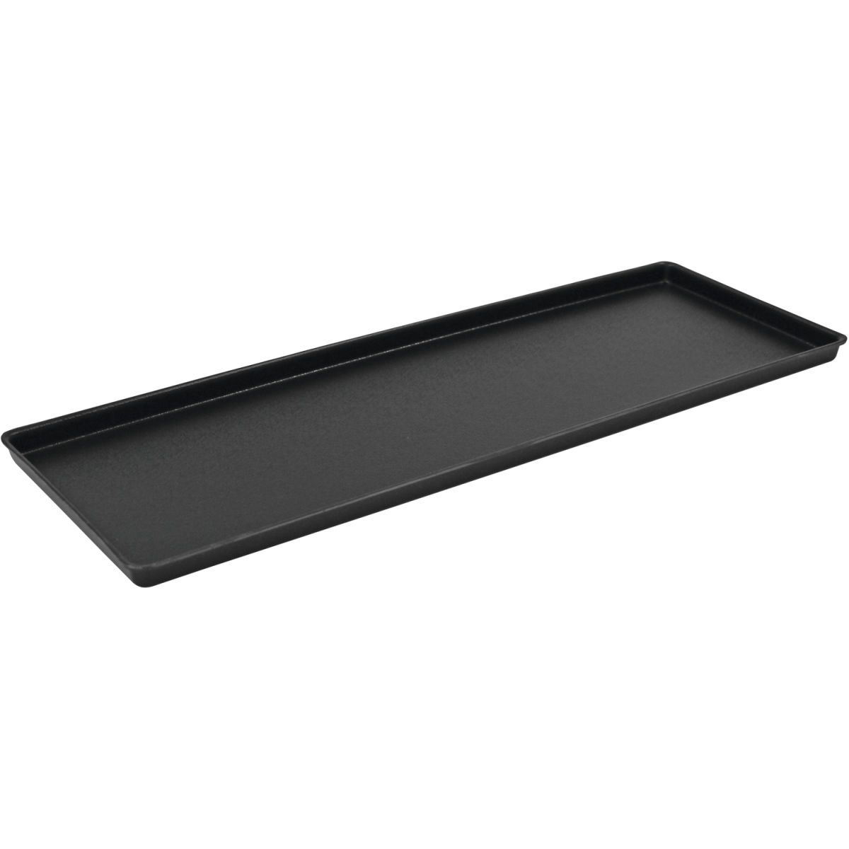 Schneider Auslagetablett ABS 19.5x58x2 cm (LxBxH); schwarz; rechteckig