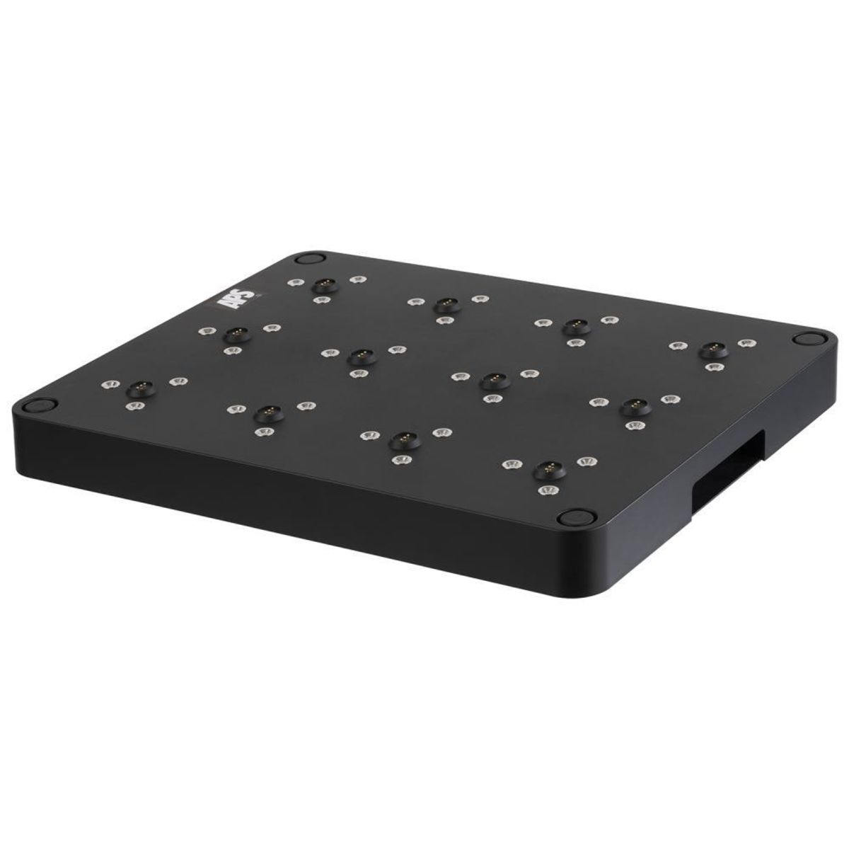 APS Ladestation für Akkutischleuchten (max. Ø 9 cm), 12-fach; 43x33x43x4.5 cm (LxBxØxH); schwarz