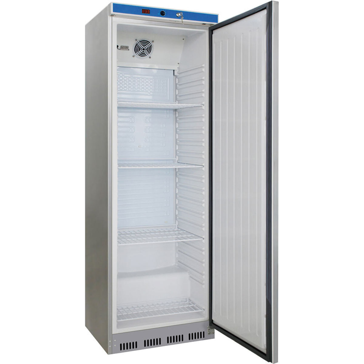 Stalgast Tiefkühlschrank VT67E 361 l, 60x185x60 cm (BxHxT); silber