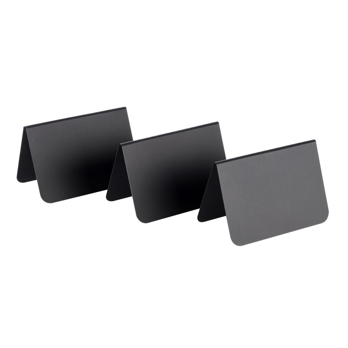 Cavalletto da tavolo, set 10 pezzi, 10,5 x 6 cm, H: 6,5 cm APS; 10.5x6x6.5 cm (LxLxH); nero