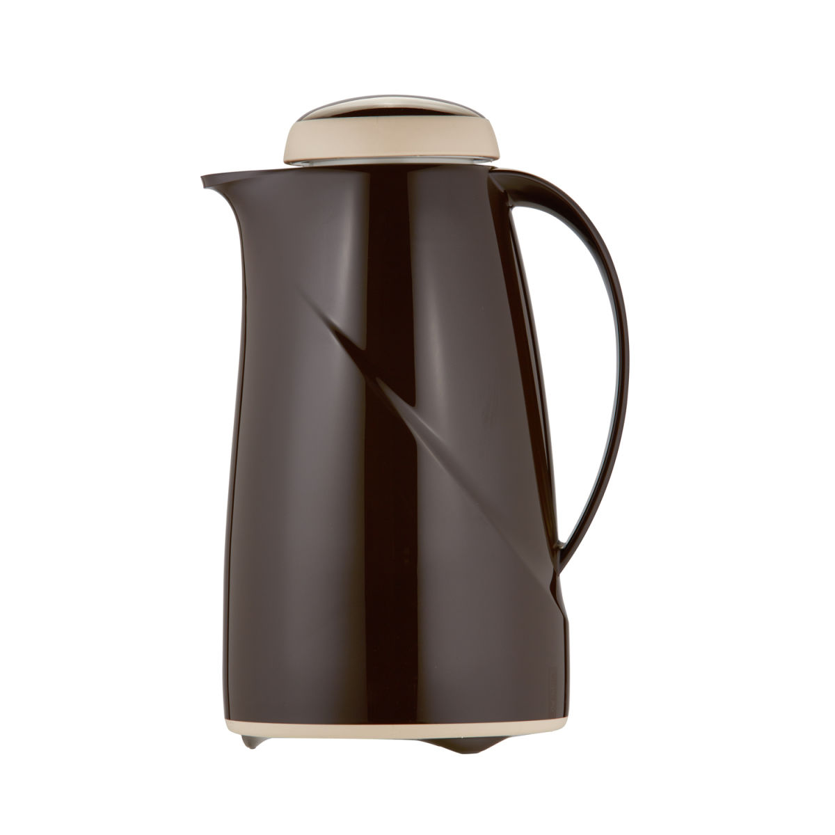 helios Isolierkanne Wave S+ 1,0 l 1 l, 25.9 cm (H); braun