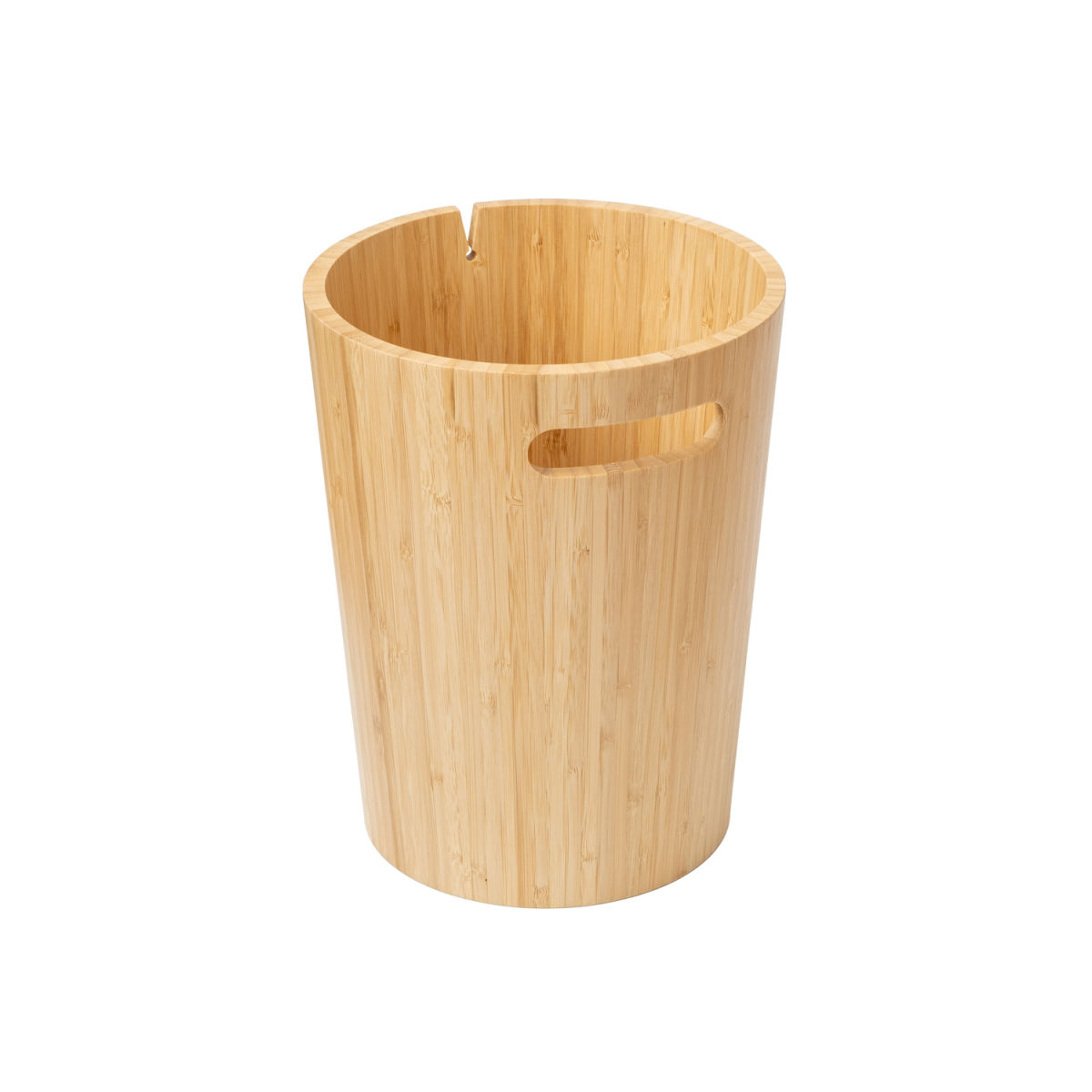 GRANA HOME Papierkorb Koby aus 100% Bambus 8.5 l, 23.5x30 cm (ØxH); braun