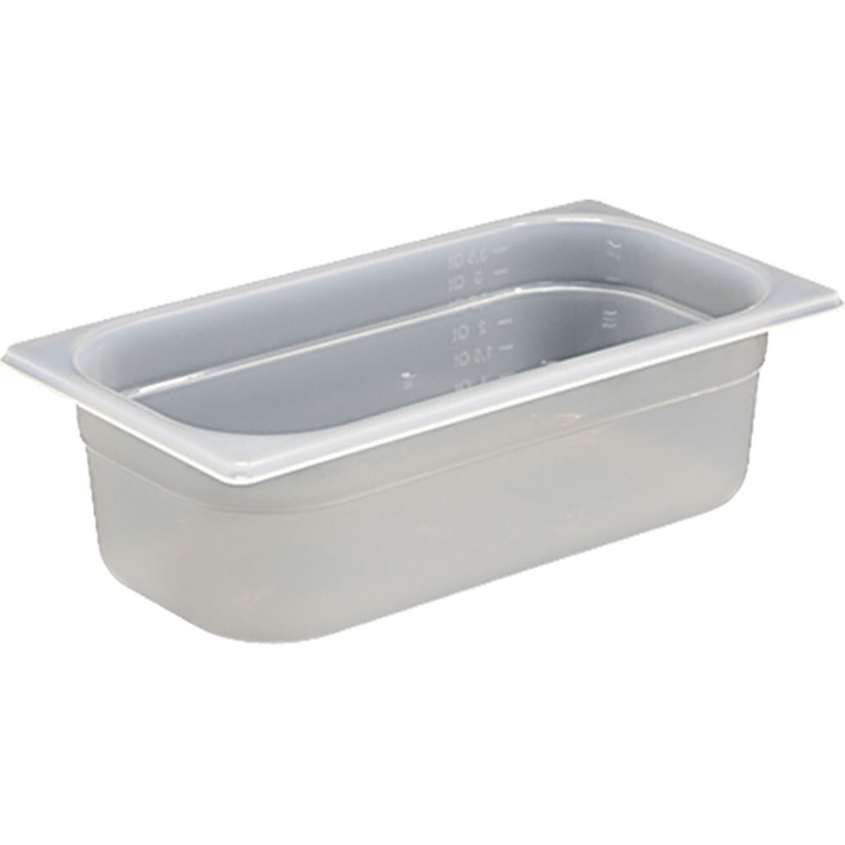 Stalgast Gastronormbehälter, Polypropylen, GN 1/3 GN 1/3, 5.7 l, 32.5x17.6x15 cm (LxBxT); transparent