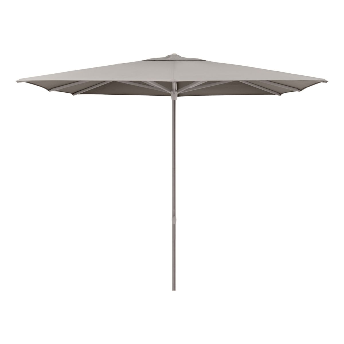 KETTLER Mittelmastschirm EASY CONTRACT; 250x250x250 cm (LxBxH); taupe; quadratisch