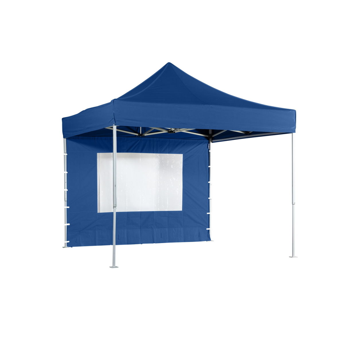 VeroTENT VeroTENT 4m Seitenwand Panorama mit Groß-Fenster 400x235 cm (LxB); blau