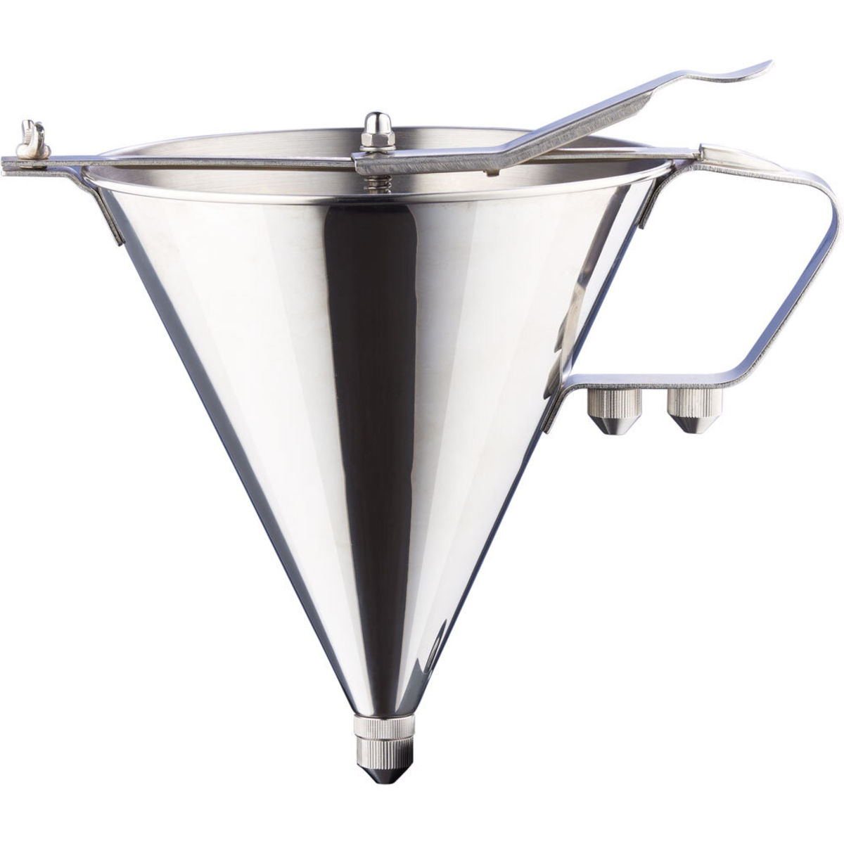 Stalgast Fondanttrichter Ø 200 mm, 2,0 Liter Kapazität 27x20 cm (HxØ); silber