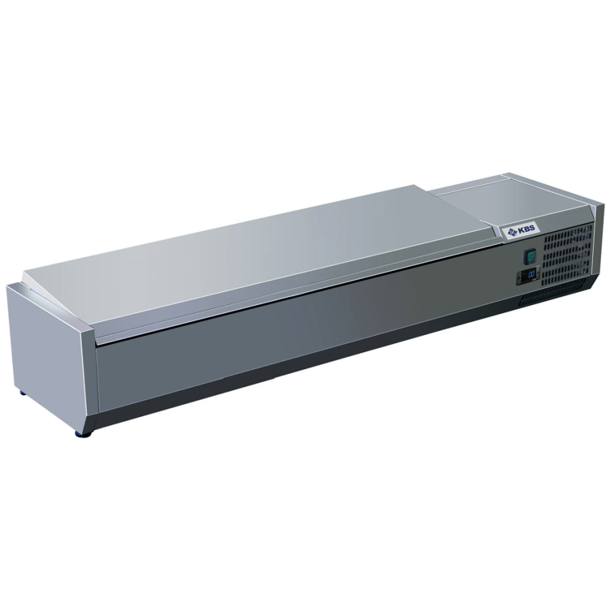 KBS Kühlaufsatz RX1510 150x28x39.5 cm (BxHxT); silber