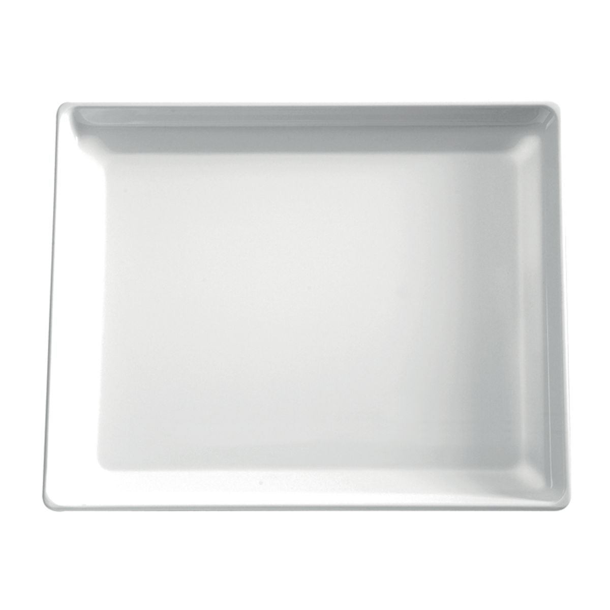 APS Tablett GN 1/2 FLOAT, Melamin GN 1/2, 32.5x26.5x3 cm (LxBxH); schwarz; rechteckig