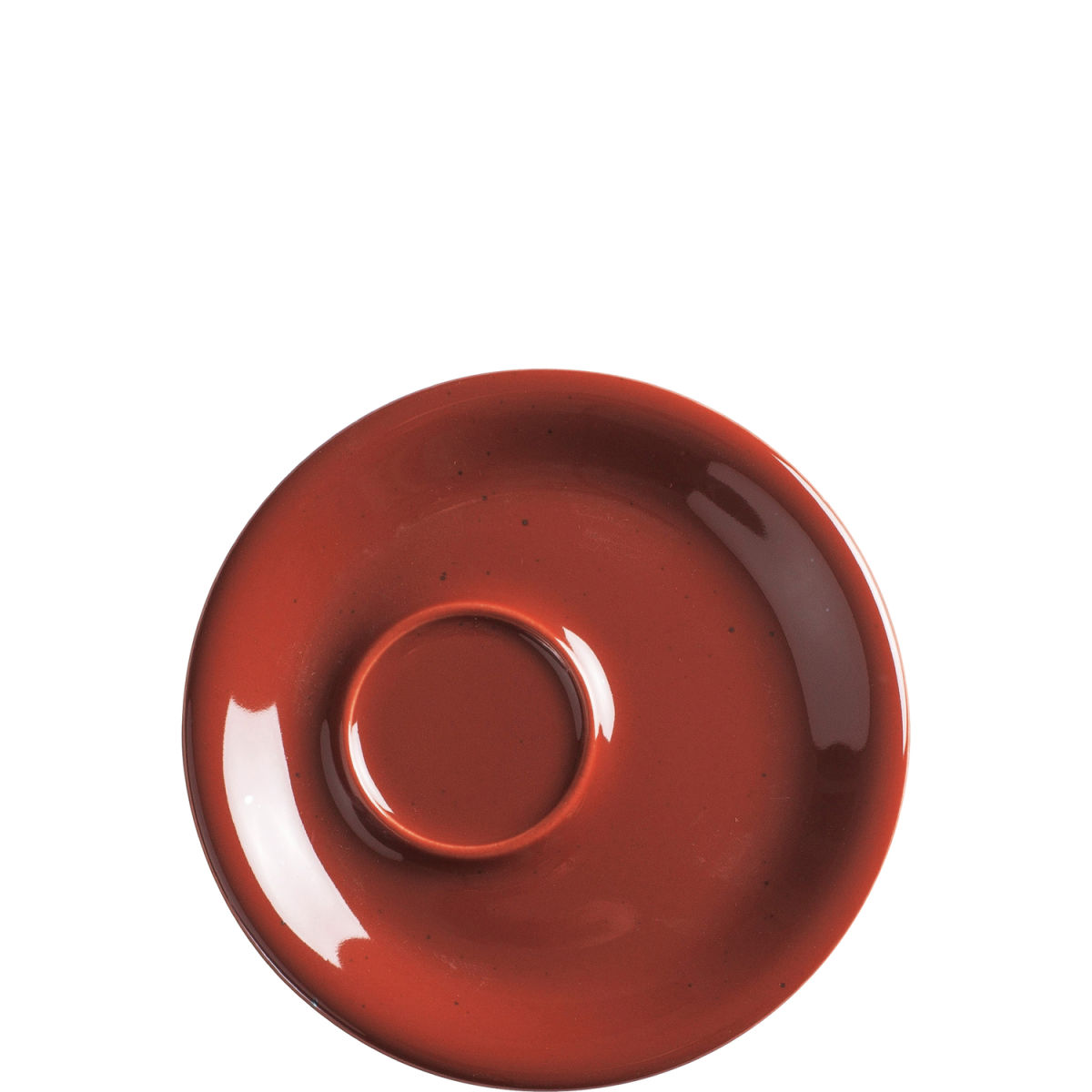 Kahla Untertasse Homestyle 16x2.2 cm (ØxH); rot; rund; 6 Stück / Pack