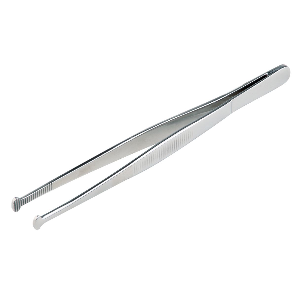 APS Pinzettenzange, Edelstahl hochglanzpoliert, abgerundete Spitze 14.5x1.5x1 cm (LxBxH); silber; rechteckig